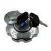 A51K-Motorcycle Fuel Gas Tank Cover Lock Set For Honda CG125 CG 125 Spare Parts Aluminium Fuel Gas Tank