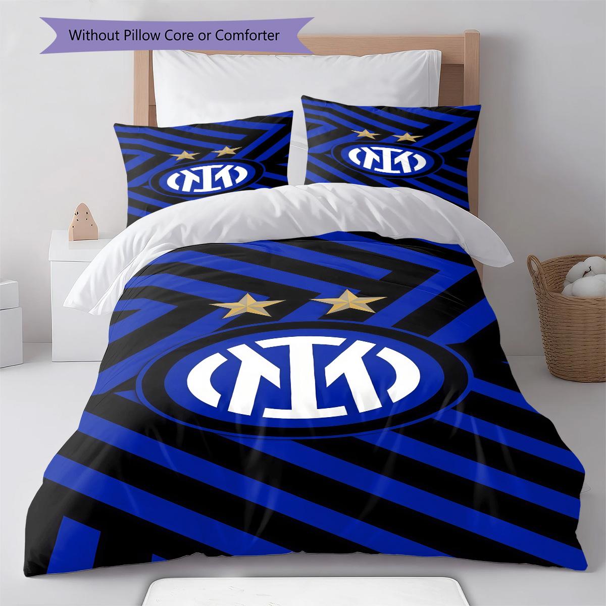

FCIM logo RugPattern Bedding Quilt Set Quilt Cover Pillowcase Home Decoration Birthday Gift (1 * duvet cover + 2 * pillowcase, without core) 135x200cm