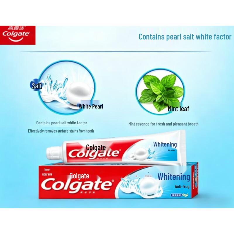 

Colgate Fresh Mint Whitening Anti-Cavity Toothpaste (3-Pack)