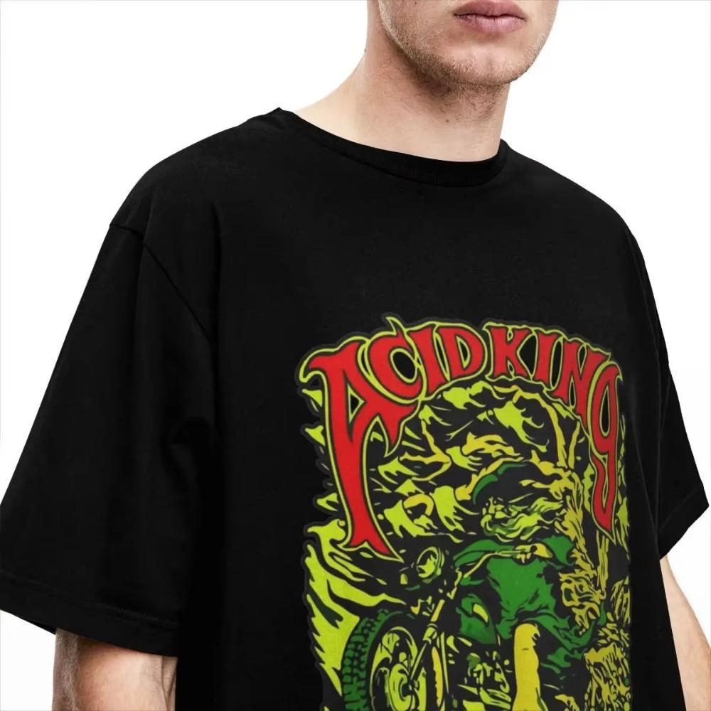 Men Women's Acid King Stoner Metal Band Shirt Apparel Tops T-shirt Amazing Tees New Arrival