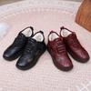 Winter New Women's Cotton Shoes with Fleece and Thickened Middle-aged and Elderly Cotton Boots Are Non-slip and Warm