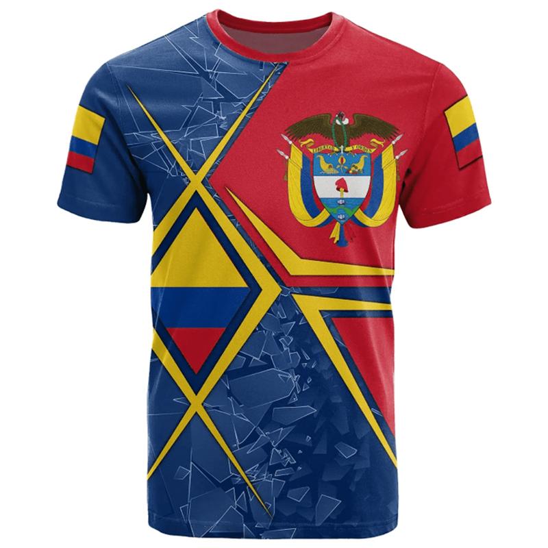 Summer Sports Breathable Soccer T-Shirt Women’s Men’s Casual Training Short-Sleeve T-Shirt Creative Colorful 3d Fashionable Casual Loose T-Shirt