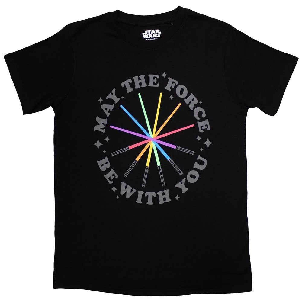 Rainbow Sabers Tee TShirt Unisexs L