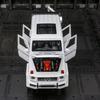 Jinlifang G63 Off-Road Alloy Model: Sound & Light, Six-Opening Doors, Pull-Back Feature for Kids