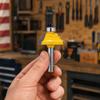 1/4 Inch Shank Edge Forming Router Bit 1-1/4 Inch Width Bead Molding Router Bit  Trim Work
