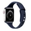 Soft Slim Silicone Sports Band for Apple Watch 5 4 3 2 1 38MM 42MM Bands Rubber Watchband Strap for Iwatch Series 5 4 40mm 44mm