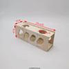 Hamster Tunnel Toy Hamster Climbing Hideout Guinea Pig Exploring Wooden Tunnel Exercise Escape Toy Small Pets Supplies