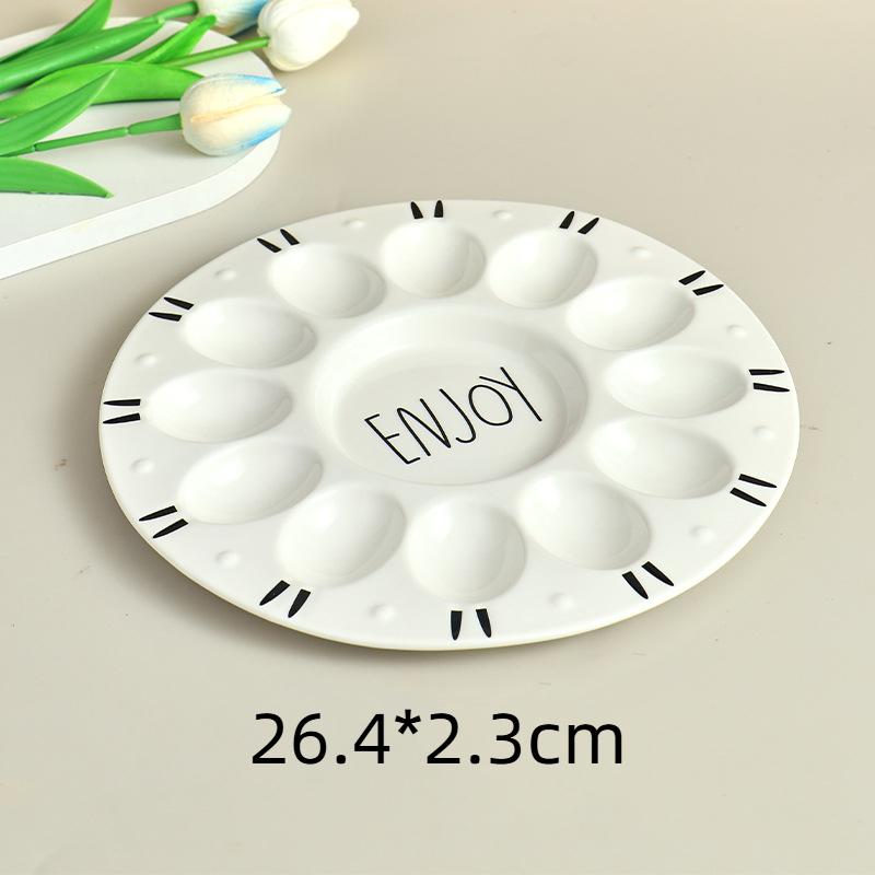 

Керамический поднос для пасхальных яиц в стиле Европы и Америки