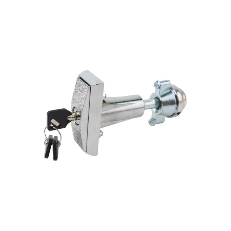 

Rusts Resistant Vending Machines Security Lock Featuring Chrome For Various Coin Operated Devices Includes Three Key 1