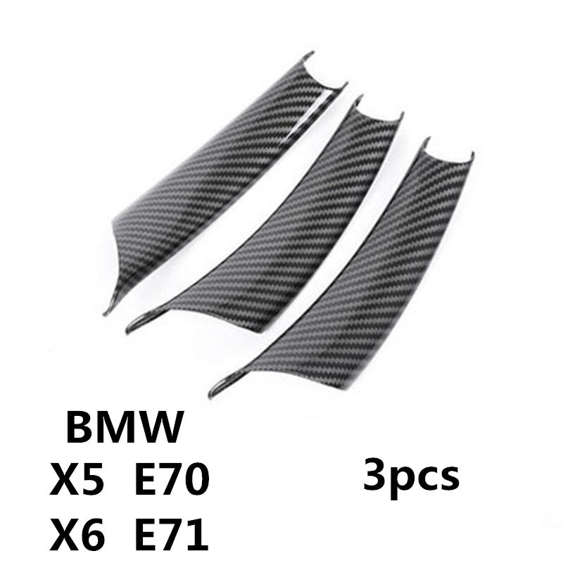 For BMW X5X6 E70 E71 F15 F16 Door Inner Handle Decorative Cover Without Removing the Original Car Handle Interior
