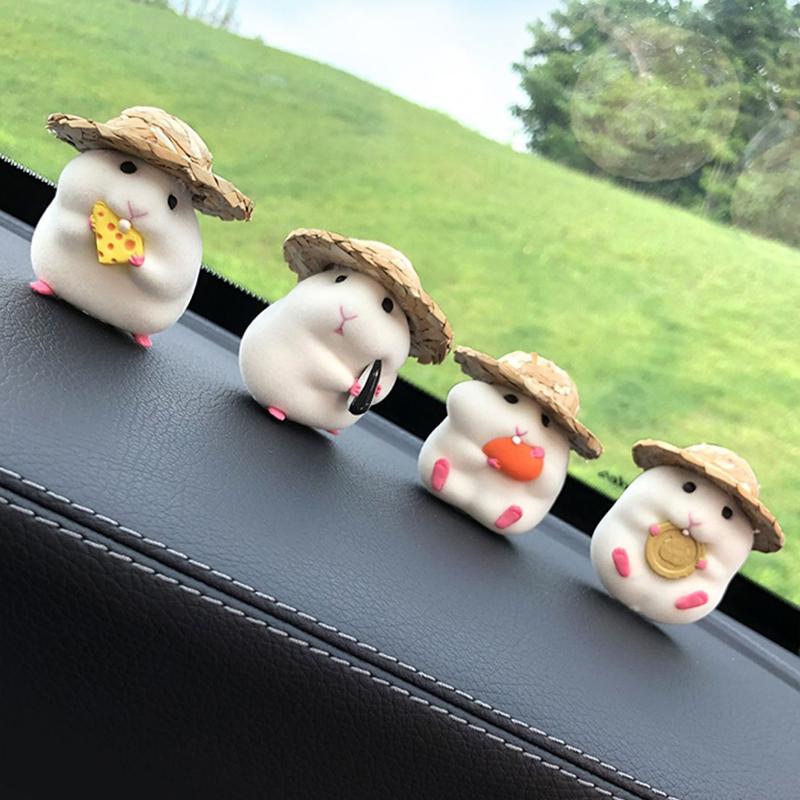 Ood Hamster-Auto-Ornamente, Fenster-Seiten-Auto-Innenzubehör, Dekorationszubehör