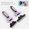 Dog hair knife button hair removal comb