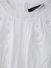 TAOP&ZA Women's Elegant Embroidered Short Sleeve Shirt - Spring/Summer