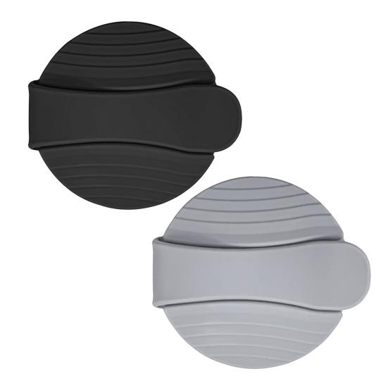 1/2Pcs Silicone Bottle Cap Easy Snap-On Design Easy to Clean Salad Flask