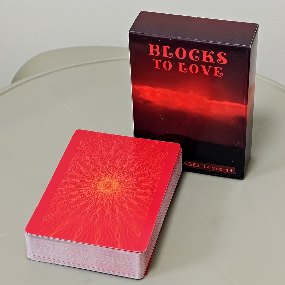 Blocks To Love Oracle Deck 64 Cards 8.8*6.5cm Whats Blocking Twin Flame Soulmate Love Connection Spirit Tarot