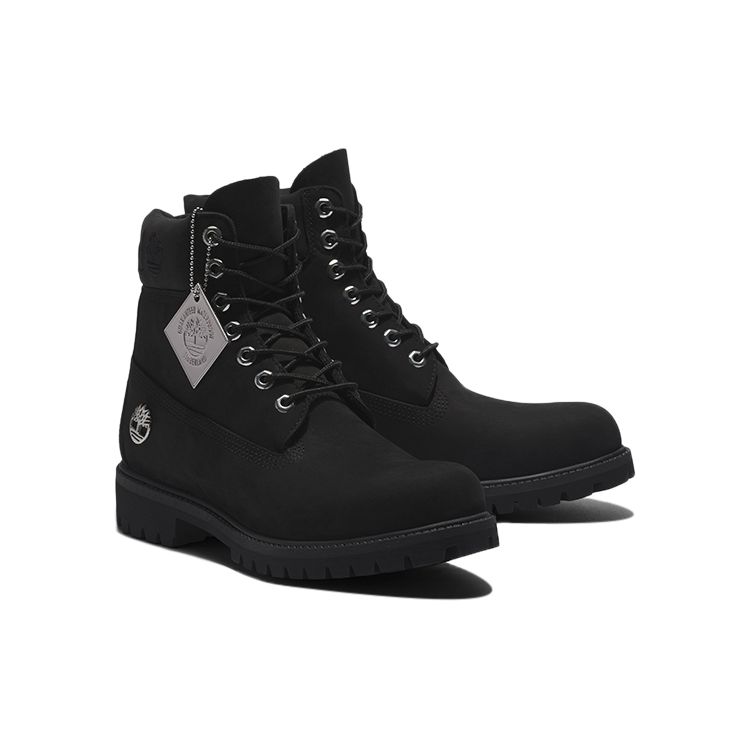 Timberland 6 Inch Waterproof Slip Resistant Mid Outdoor Boots Men boots Carbon-Black A5PKA001