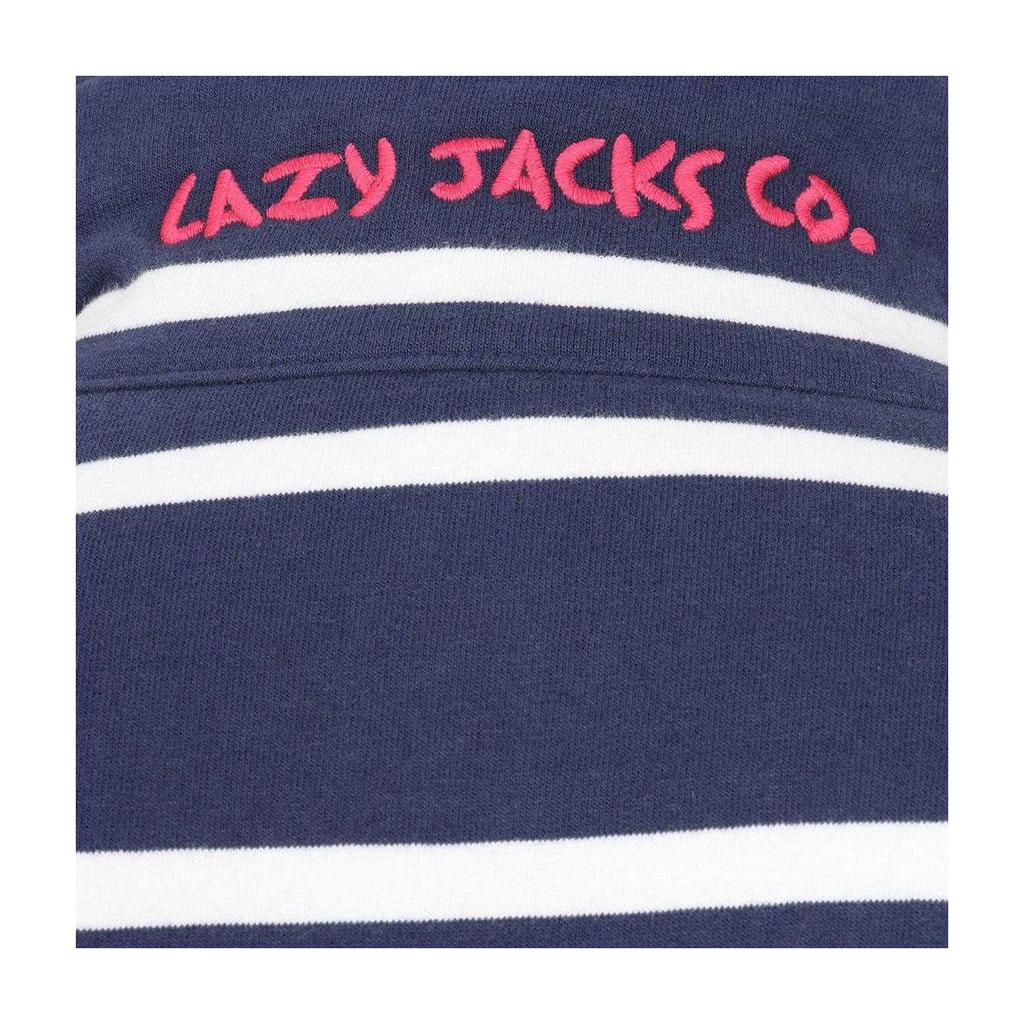 Lazy Jacks Womens/Ladies Striped Full Zip Sweatshirt