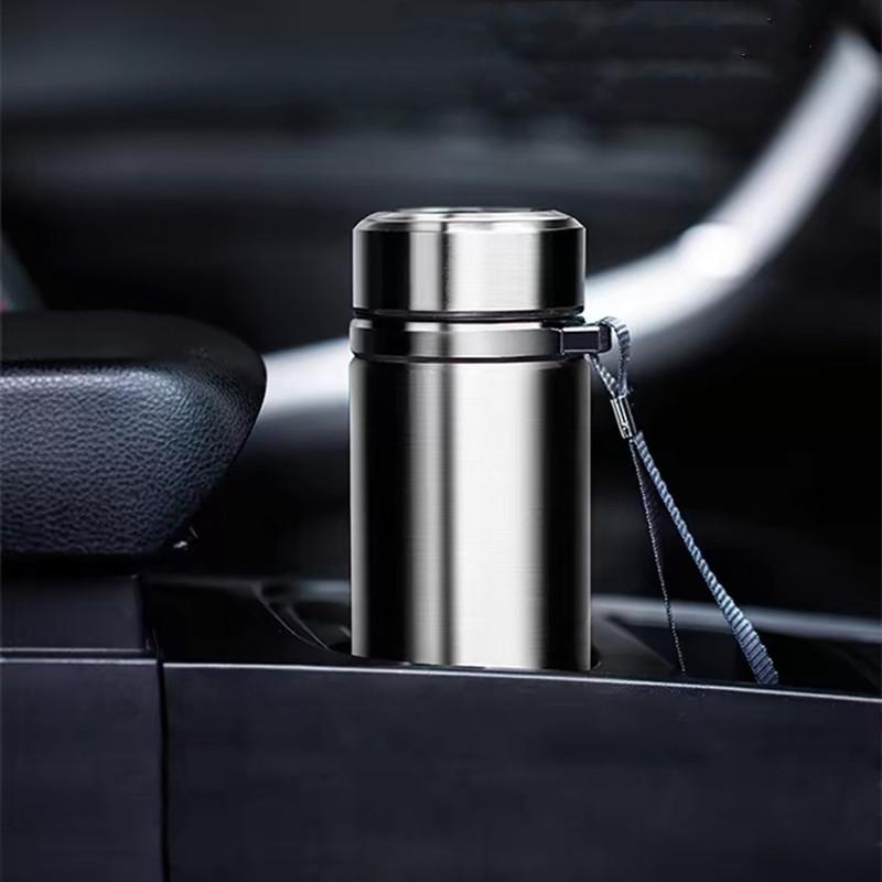 1000ML Double Stainless Steel Business Style Vacuum Flask Portable Outdoor Car Thermal Mug Coffee Tea Insulation Bottle