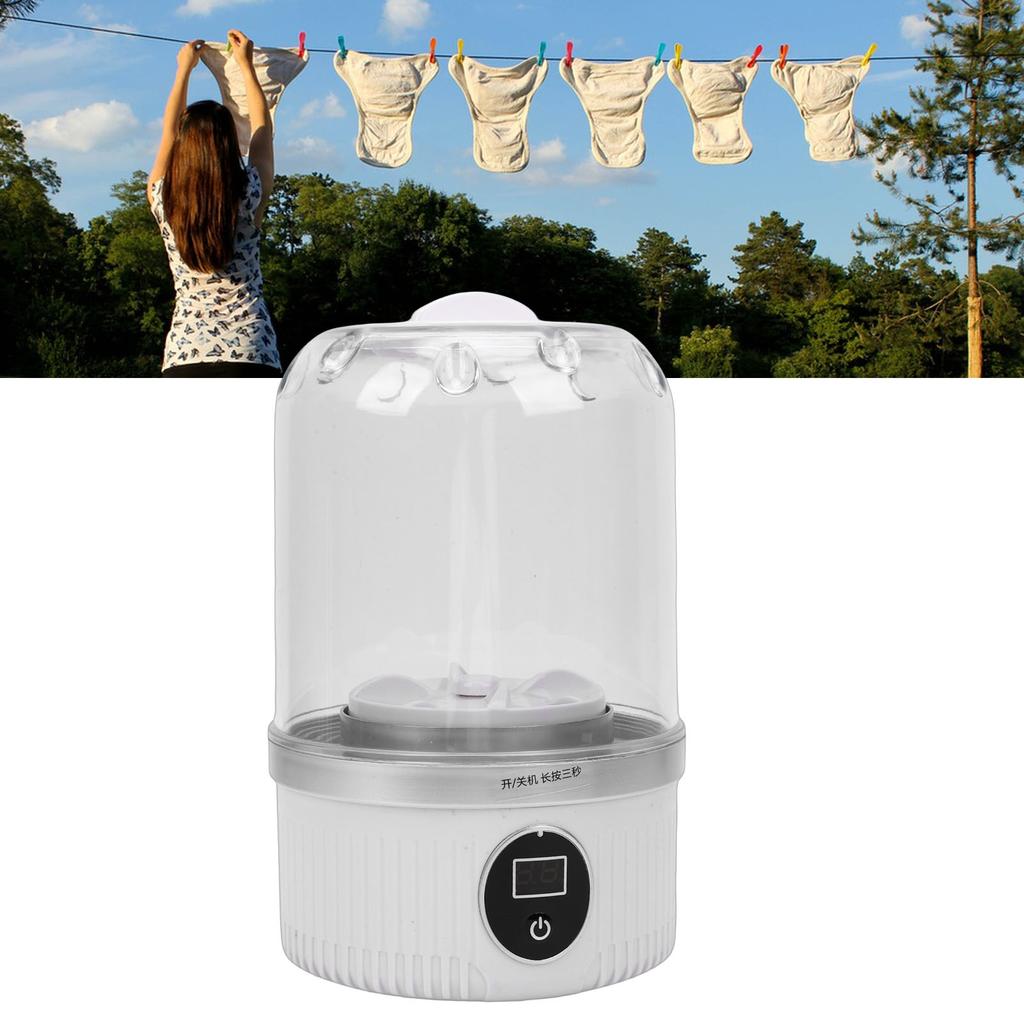 Portable Washing Machine Underwear Washer Rechargeable Cordless Laundry Washer for Bra Underwear Socks