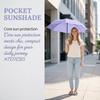 Waterproof Portable Rain Umbrella 5 Folding Folding Mini Sun Umbrella  Summer Season
