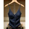 European Denim Camisole: New Casual Sleeveless Vest