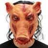 Halloween Horror Pigsy Mask: Escape Room Party Prop & Costume Headgear