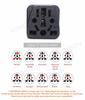Universal Israe IL Plug Adapter 3 Pin EU Euro AU US UK To Israel Travel Adapter Electric Power Cord Charger Socket Outlet 10A