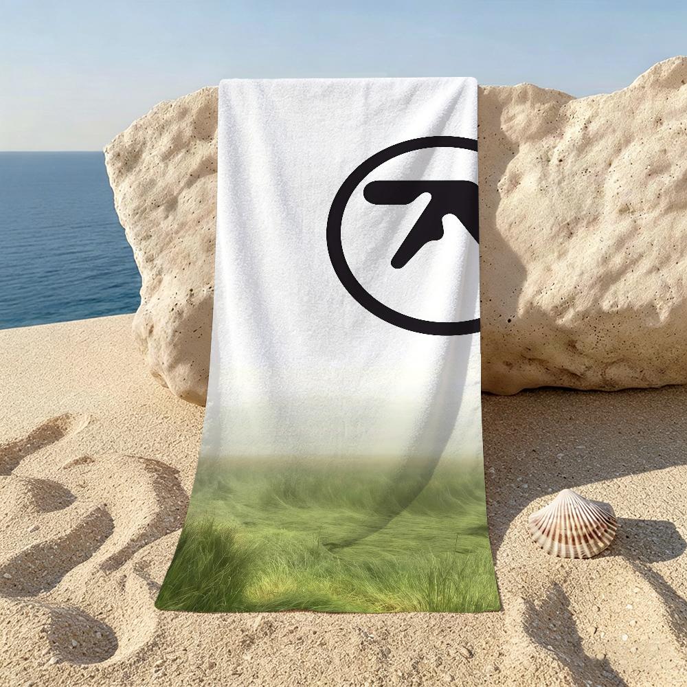 Hot Singer Electronic Master A-Aphex Twines Beach Towel For Beaches Yoga Studios Gyms Hot Springs Swimming Pools And Picnics