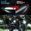 Two-Color LED Spotlights Durable Fog Spotlights New Motorcycle Spotlight  Motorcycle Work