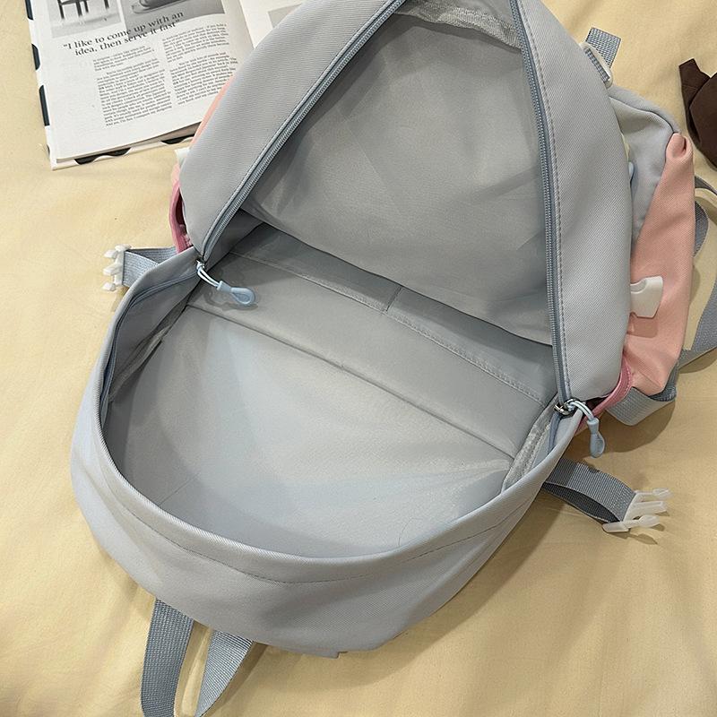 School Bag School Bag Women's High Value Contrasting Color Early High Ballet Style Pleated Lace