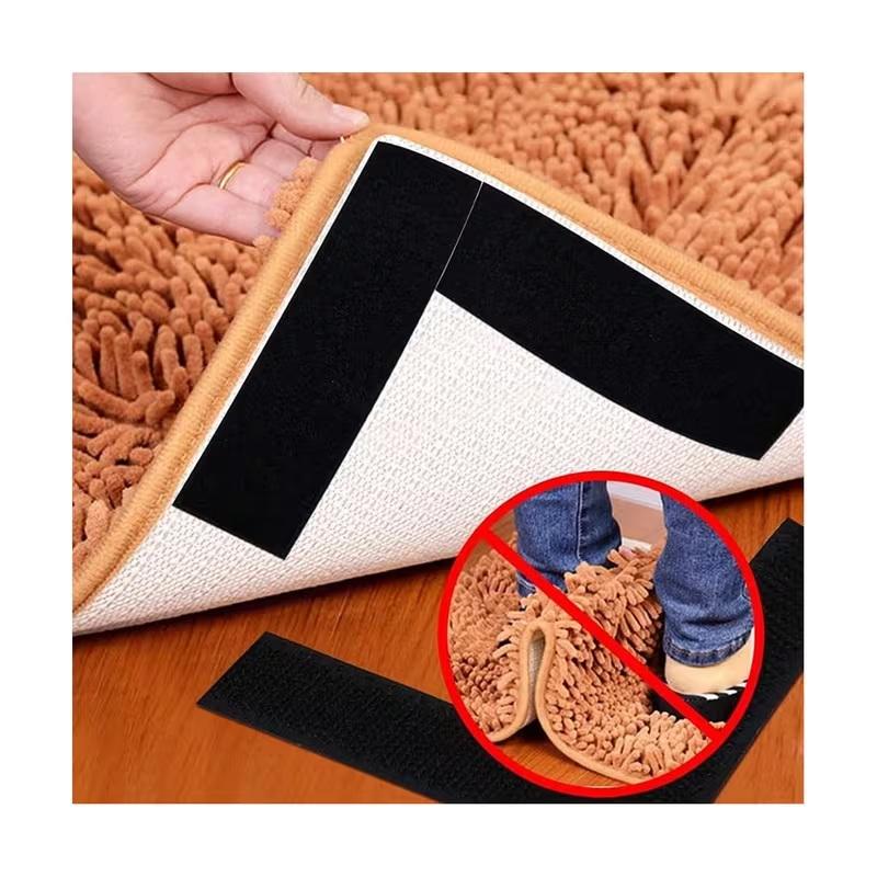 30Pcs Tape Super Strong Adhesive Strap Scratch Sticker Strip Attaches Cable Organizer Diy Carpet Fasteners Auto
