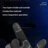 Cycling Gloves Men's Autumn and Winter Outdoor Non-slip Sports Fitness Cycling Driving Touch Screen Plus Velvet Warm Gloves