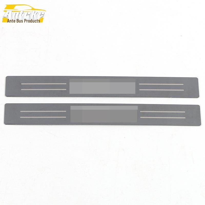 Compatible with 2021 Macchiato Rear Bumper Trim and Tailgate Trunk Protection Decorative Sticker