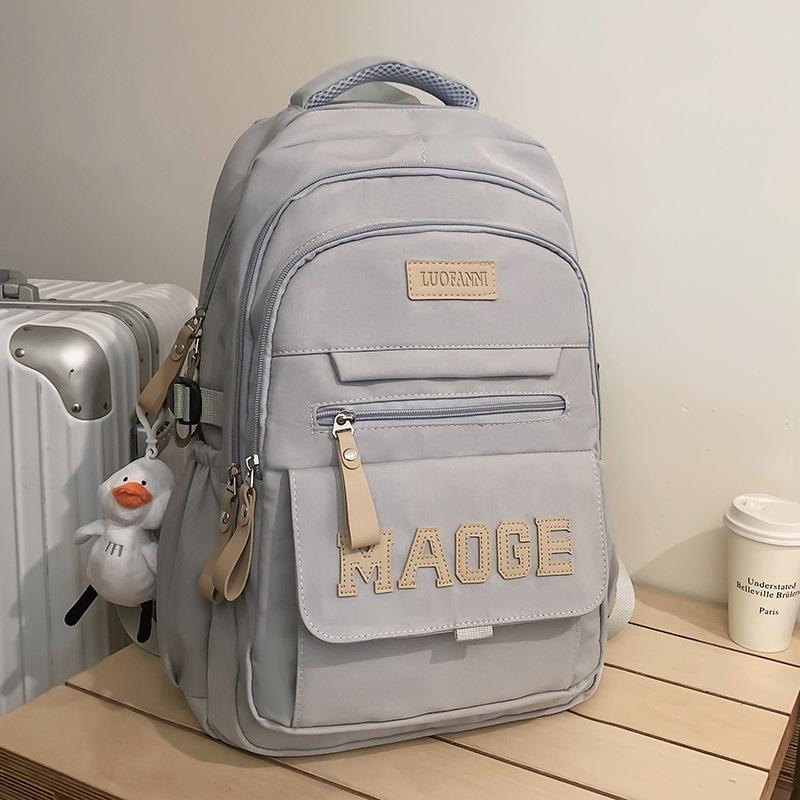 School bag children elementary school students female junior high school students multi-layer male backpack high school students college students