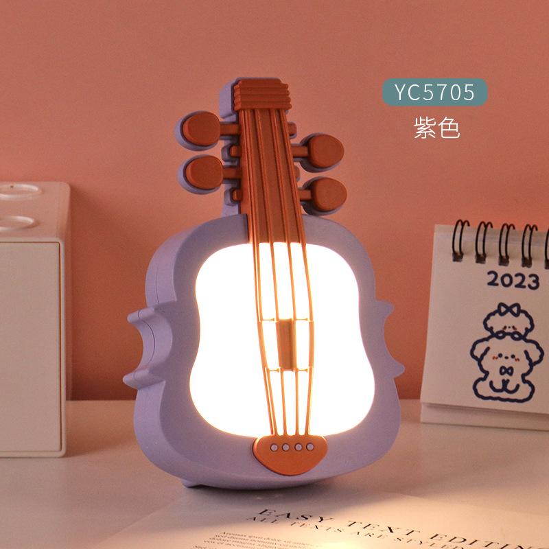 New Violin Eye Protection Student Study Desk Lamp Student Dormitory Reading Bedroom Bedhead Nightlight USB Charging