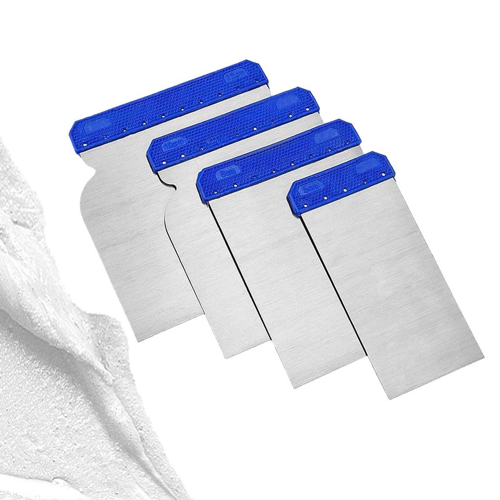 4 Pieces Auto Body Filler Spreader Edge Squeegee Decal Film Scrape for DIY
