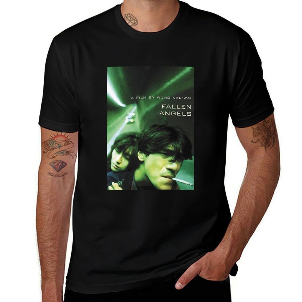 Vintage Photograp Fallen Angels Movie Poster Awesome For Music Fan T-Shirt Casual Short Sleeve