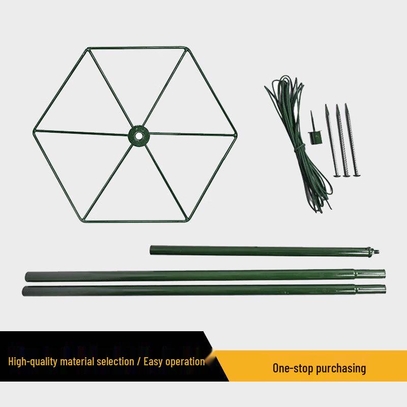 Camouflage Net Support Rods with Ground Stakes