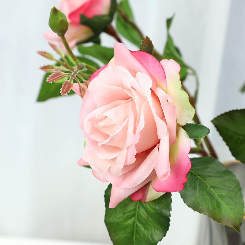 Hand Moisture Simulation 2 Růže Domácí dekorace Bonsai Simulace Kytice Falešné květiny