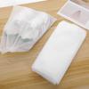 Travel Shoe Bag - Gray Non-Woven Drawstring Storage for Shoes and Clothes