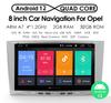 8 Inch Car Radio Android For Opel Para Astra Meriva Vectra Antara Zafira Corsa 2 DIN Multimedia Carplay GPS 2+32GB
