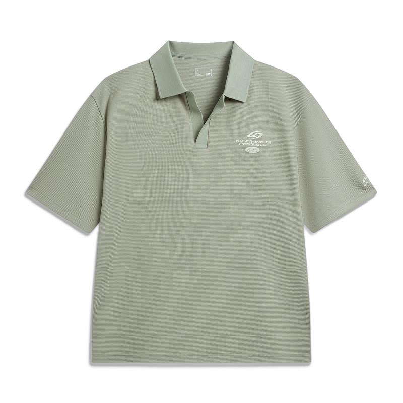 Li-Ning Unisex 2026 Spring Short-Sleeve Polo Shirt APLW293 L