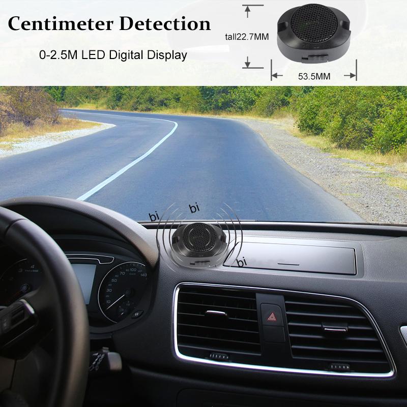 12V 16.5mm Parking Sensor Kit Universal 6/8 Sensor Buzzer Reverse Radar Sound Alarm Indicator Probe System