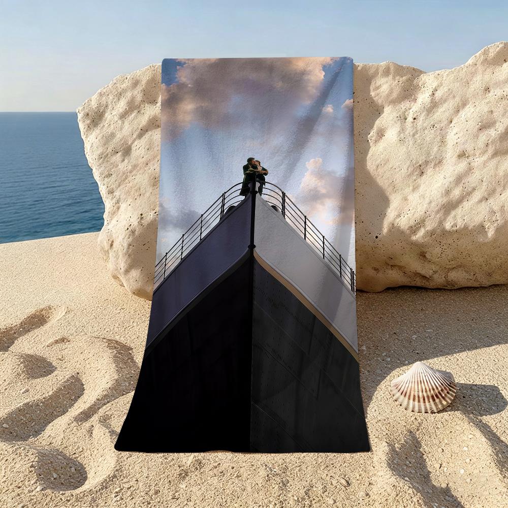 Movie T-titanic Towel For Beaches Yoga Studios Gyms Hot Springs Swimming Pools And Picnics
