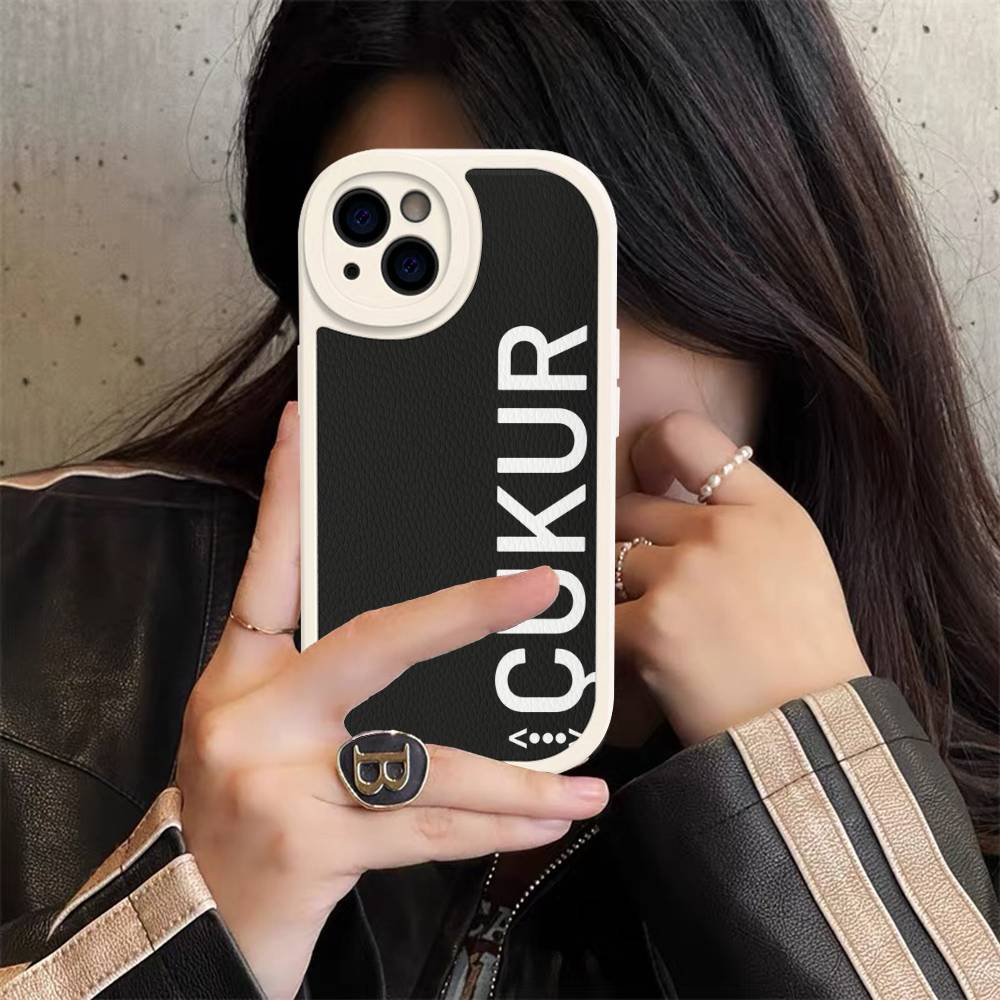 TV Cukur Phone Cover For IPhone 11 12 13 14 15 16 Pro Max Mini Plus Soft Leather Case