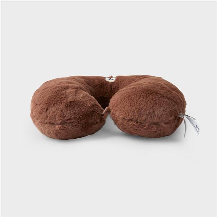 LINE FRIENDS Brown Neck Cushion