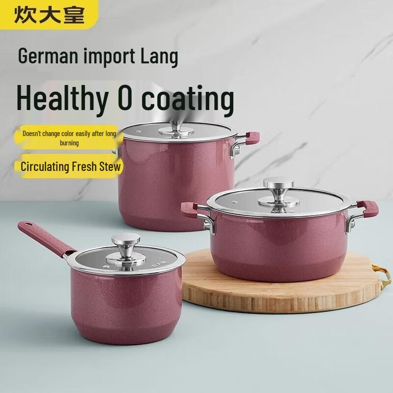 COOKER KING Enamel Soup Pot