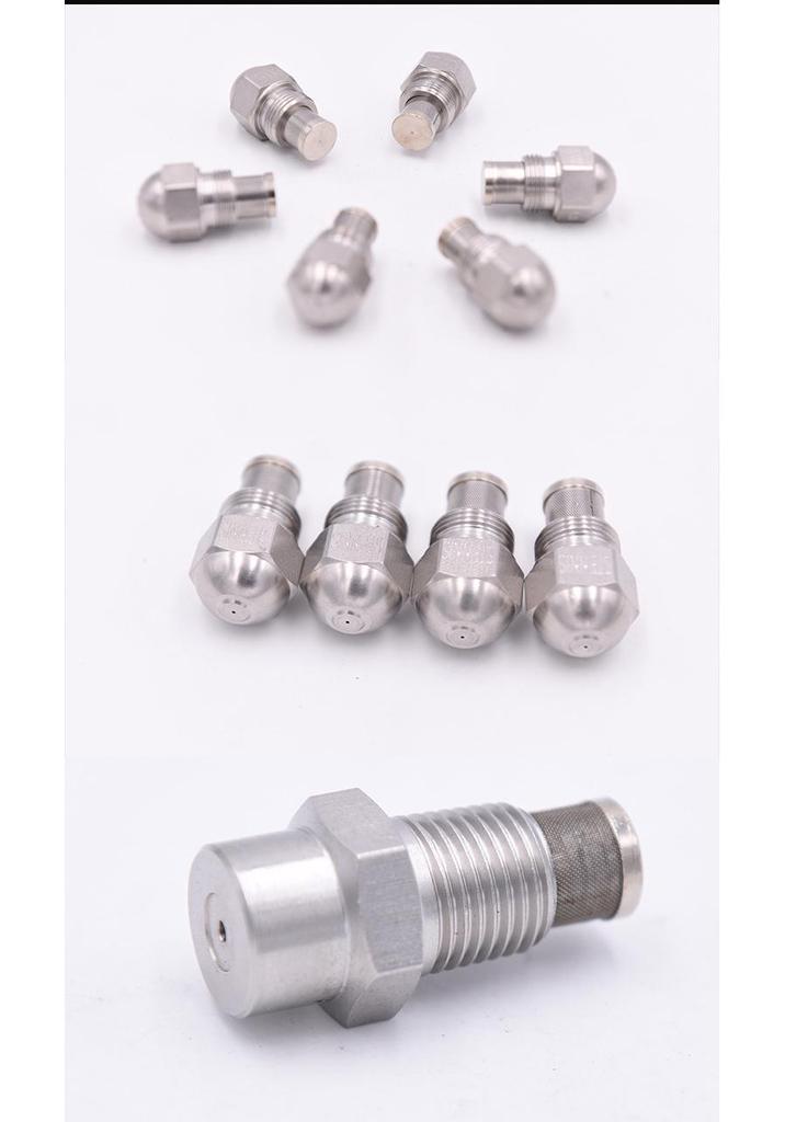 Stainless Steel Fine Mist Atomization Nozzle for Combustion, Cooling, and Dust Removal