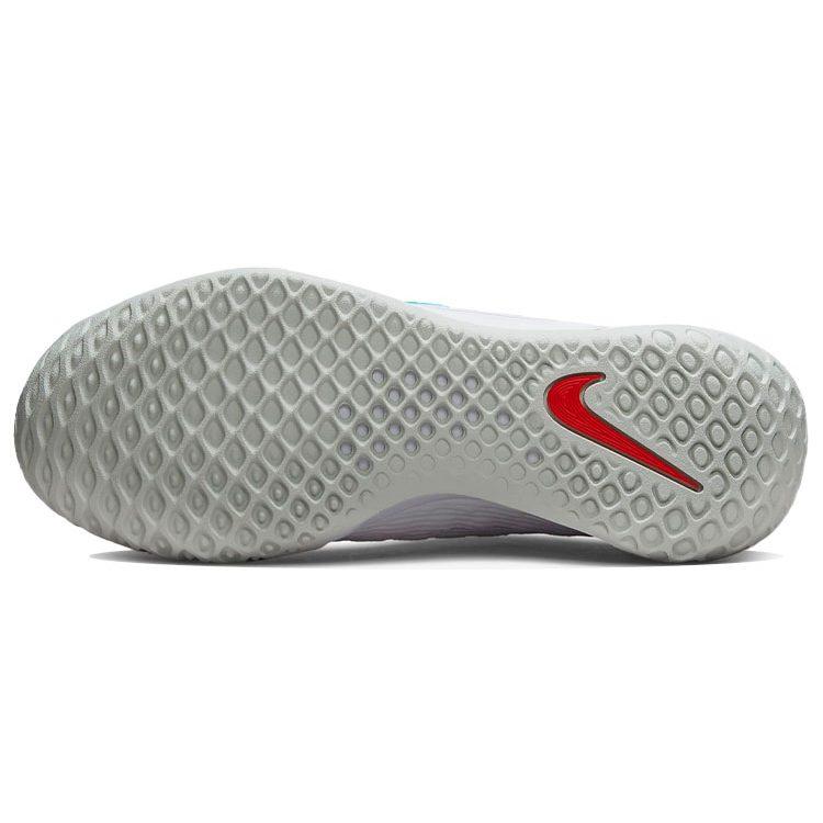 Nike Court Zoom Nxt Hc White Light Silver Habanero Red Washed Teal Women's DH0222-136