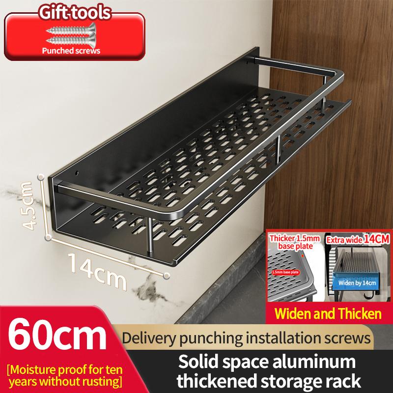 Wall Shelf Kitchen Bath Area Multifunctional Shelf Kitchen Desktop Supplies Organizer Shelf Wall Mounted Shelf Wall Shelves Room